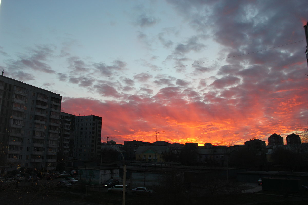 закат из моего окна - Лиза Игошева