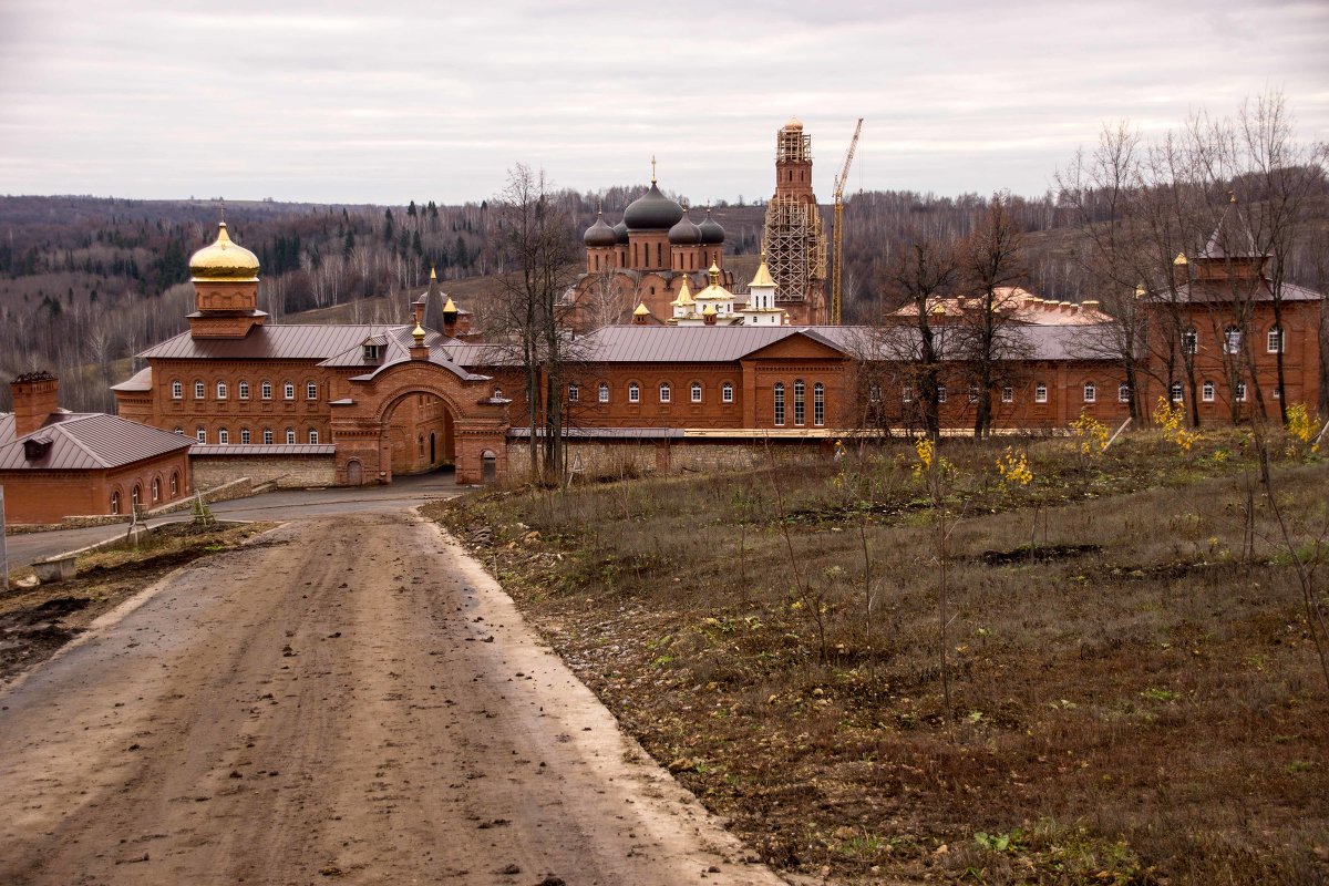 Вид на монастырь - Андрей Мичурин