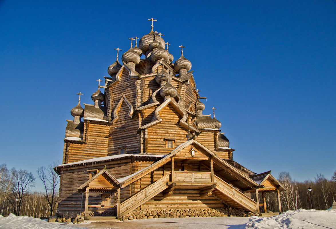 деревянный храм