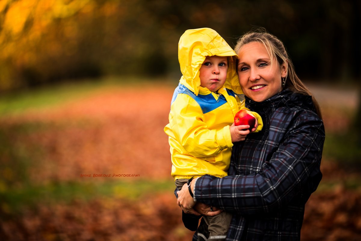 Steffi mit Sohn - Ivans Bobrovs 