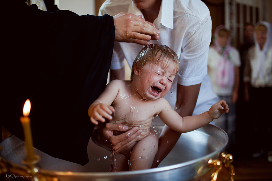 Таинство крещения - Ольга 