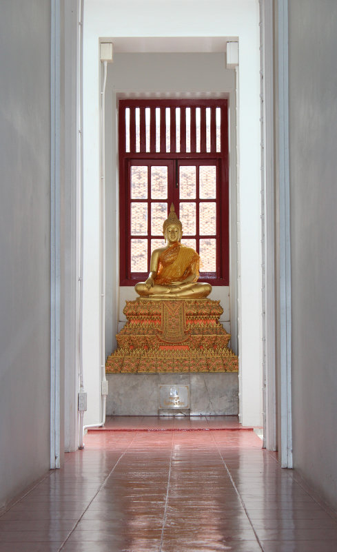 Бангкок, железный храм, коридор - Владимир Шибинский