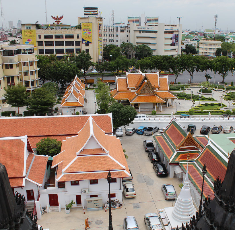 Бангкок, вид с вершины Железного храма - Владимир Шибинский