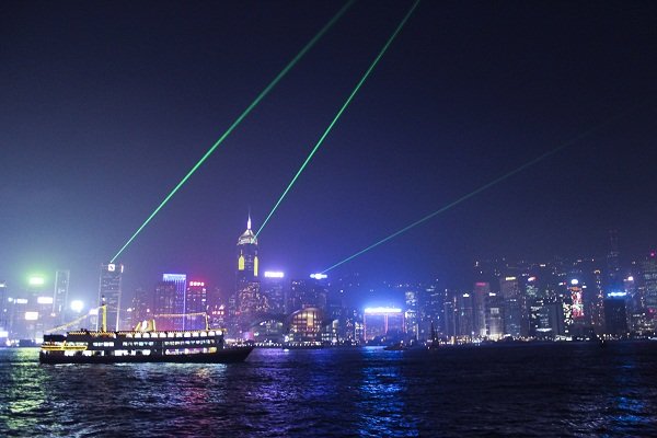 Лазерное шоу Гонг конг - Айаал дьяконов