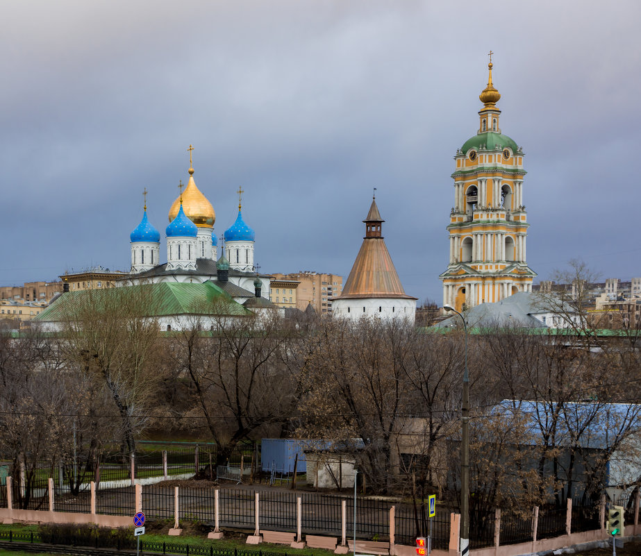 вид на новоспасский монастырь - Александр Шурпаков