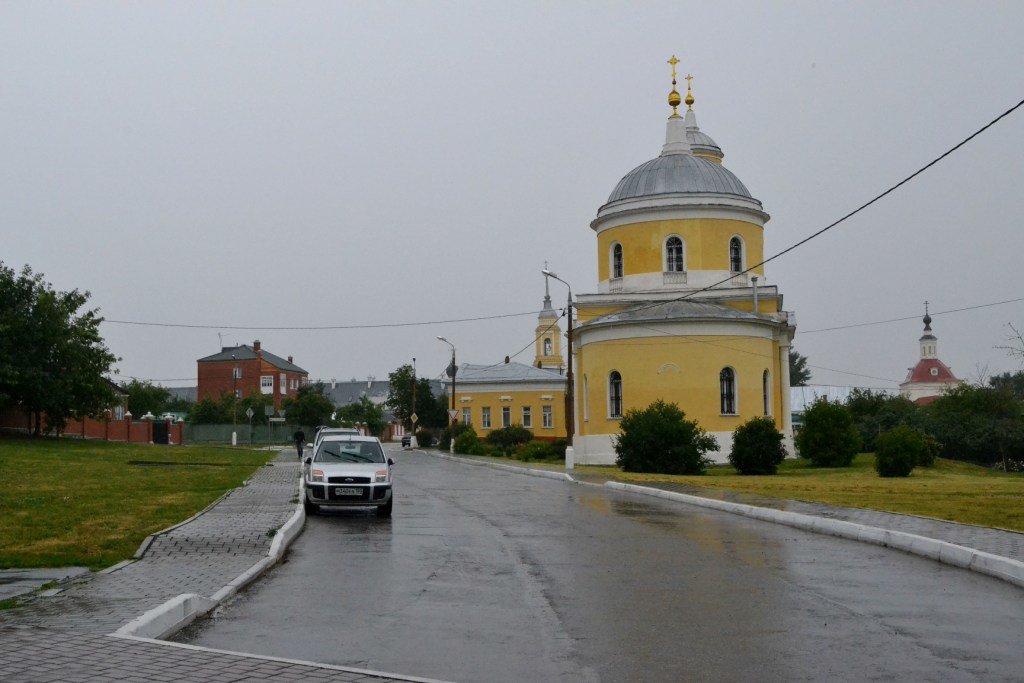 Вид на Крестовоздвиженскую церковь в Коломне - Борис Русаков