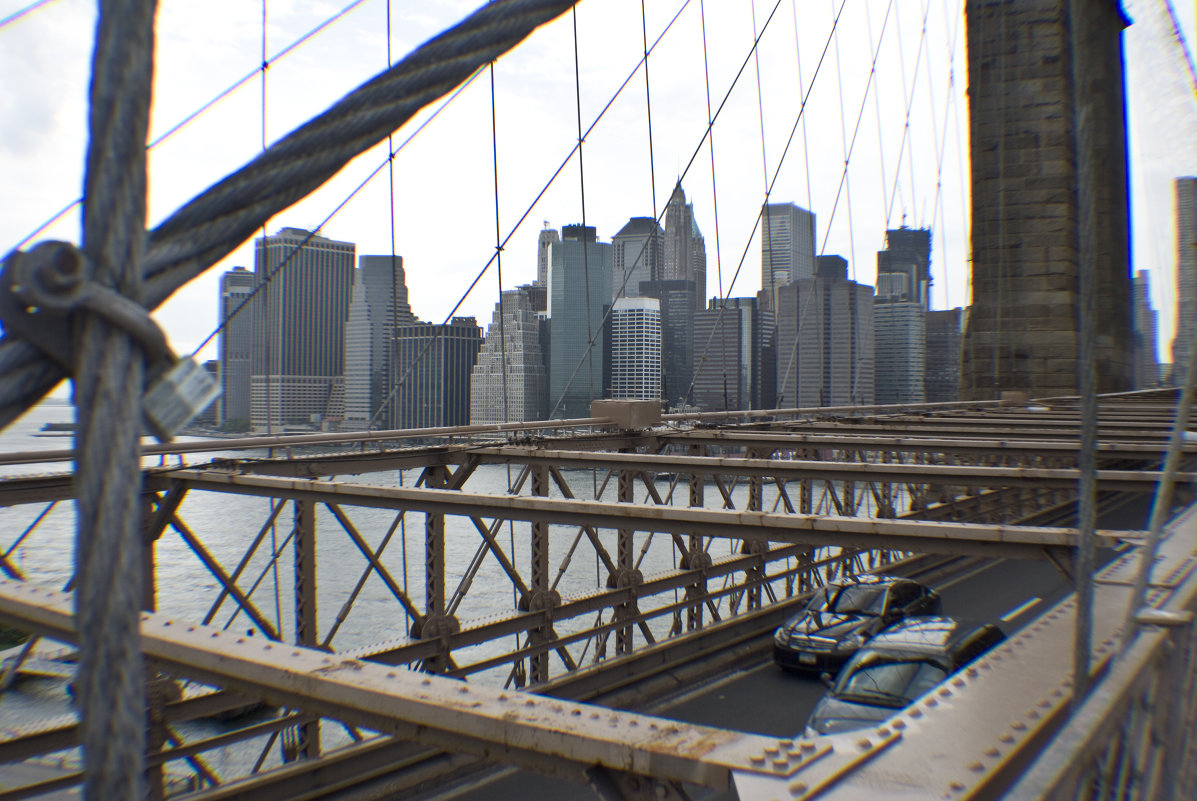 Манхеттеен с Бруклинского моста - Шалюхин Павел 