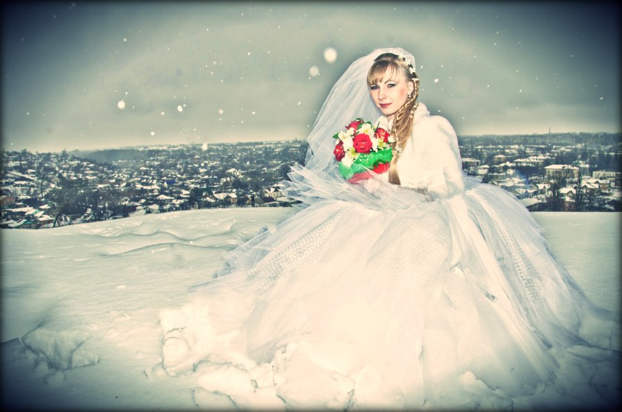 На снегу невеста... - Delete Delete