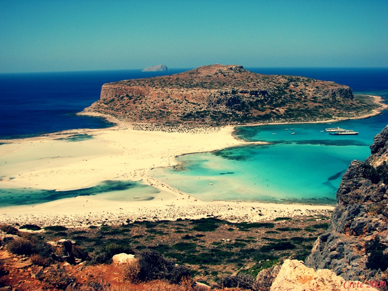 Бухта Балос на острове Крит. - Максим Чаботько