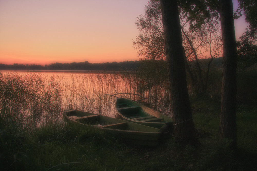 Рассвет на озере - Олег Самотохин