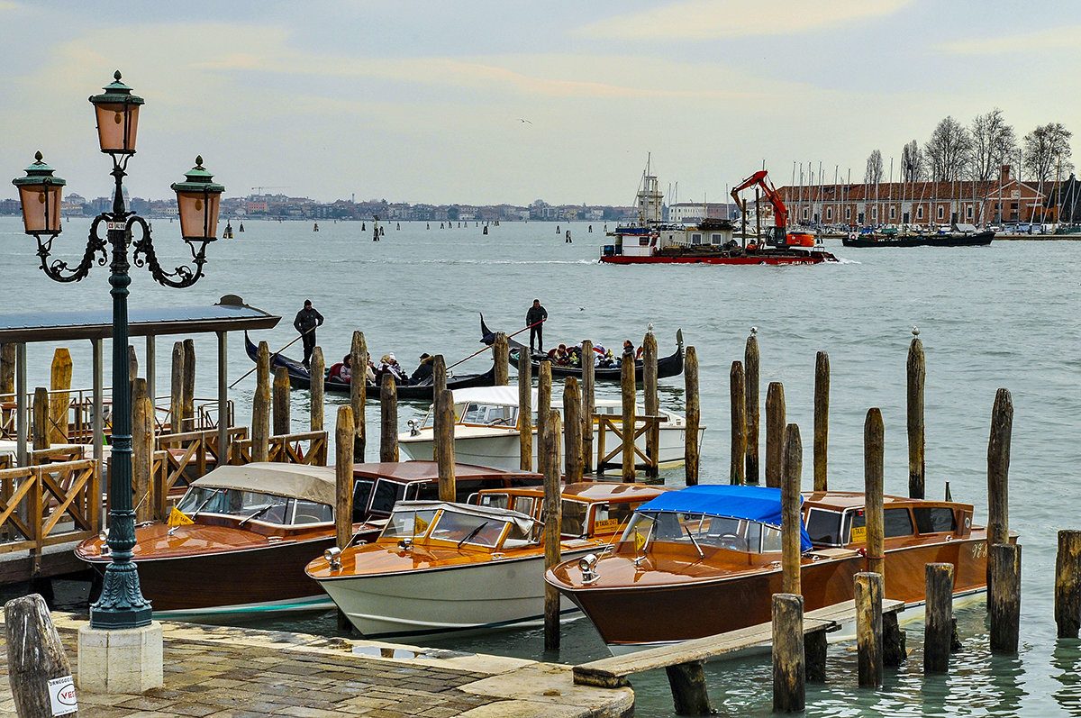 Венеция. Вид на лагуну со стороны дв. Дожей - Аркадий Беляков