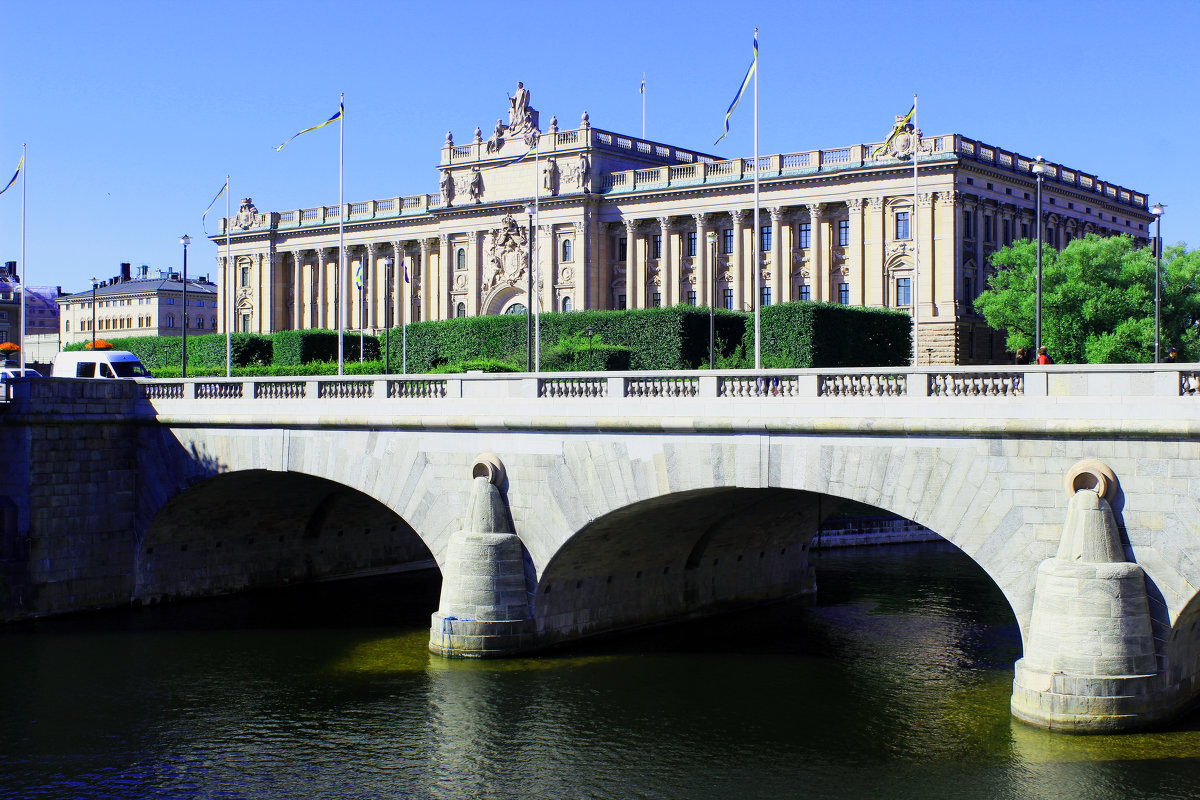 Королевский Дворец в Стокгольме - Жанна Забугина