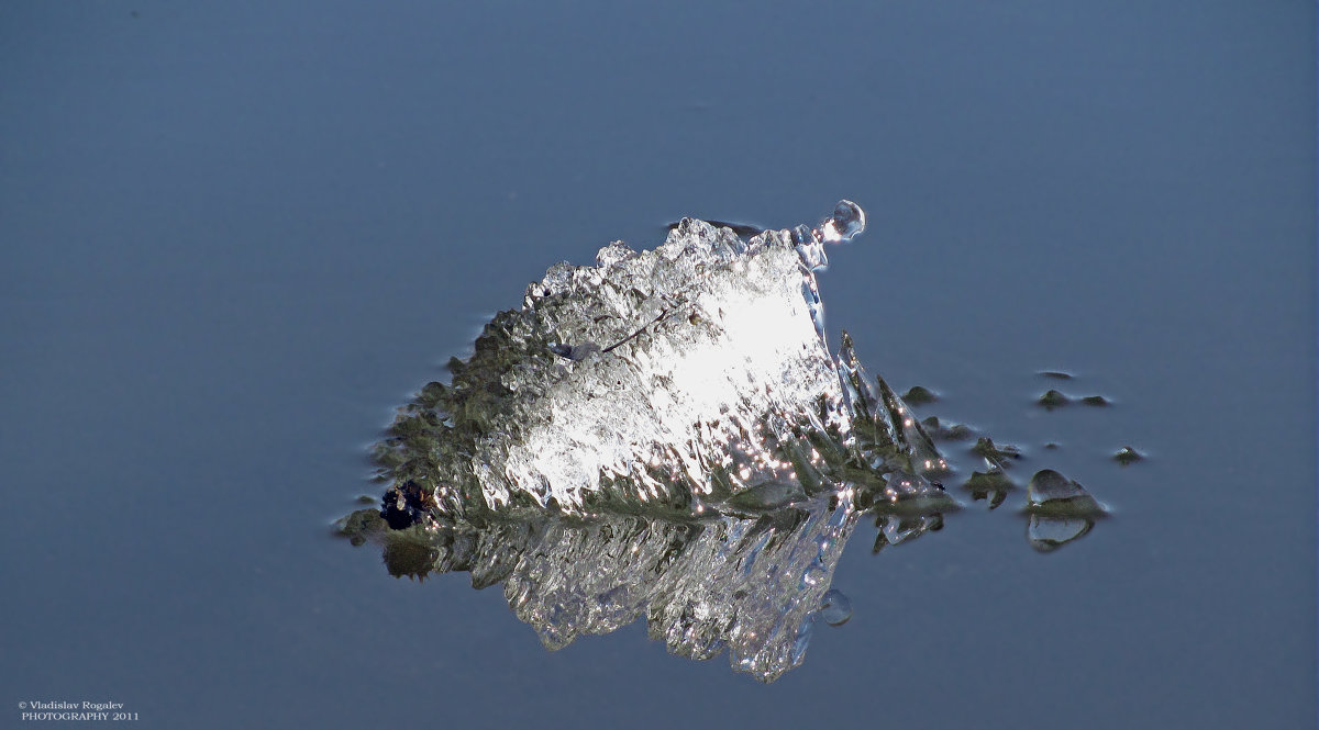 маленький айсберг на реке Сож в Гомеле - Vladislav Rogalev