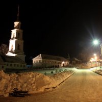 Знаменский монастырь. Рождественская ночь :: Максим Ролин