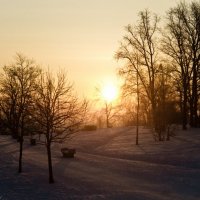 Восход солнца в феврале :: Иван Бражников