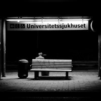 Автобусная остановка, Лунд Швеция :: Аркадий Дробчик