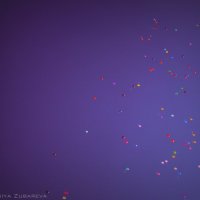 Воздушные шарики в небе :: Анастасия Зубарева