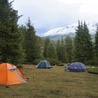 Тур. лагерь в горах. :: Геннадий Зверев