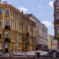 Санкт-Петербург, вид с Мойки на пер.Гривцова :: Александр Дроздов