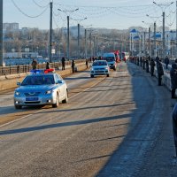 Олимпийская колонна на подходе :: Валерий Шибаев