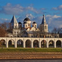 ******* Купола Никольского собора в Ярославовом дворище :: Евгений Никифоров