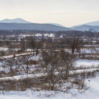 Зимний пейзаж :: Виктор Алеветдинов