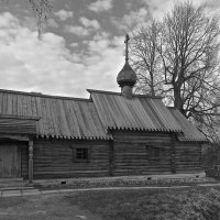 Церковь XVII века во имя св. Дмитрия Солунского. Старая Ладога. :: Вячеслав 