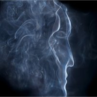 "Профиль мужчины" (дым) :: Алла Allasa
