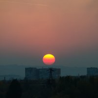 Закат над Днепропетровском :: Владимир Кирпа 