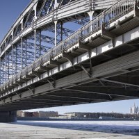 мост Петра Великого :: ник. петрович земцов