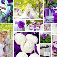 фиолетовая свадьба :: Кристина Невиль