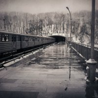 Холодное метро :: Maria Murachova