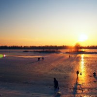 Замерзший Днепр :: Александр Гринченко