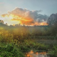 Стелется утренний туман :: Олег Сонин