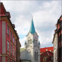 Церковь Скорбящей богоматери (Рига, Латвия) :: Елена Belika