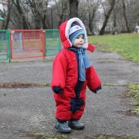 Мой сын в парке :: Евгений 