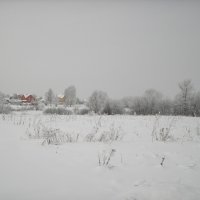 зима в деревне :: Геннадий Репьевский