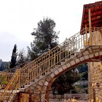 Дом с лестницей.  Эйн Карем - Иерусалим. :: Алла Шапошникова