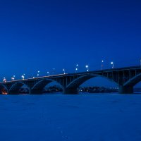 Мост через р. Бия :: Sergey Oslopov 