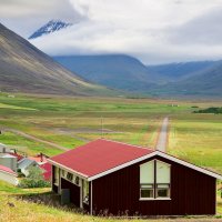 Современный фермерский поселок (Исландия) :: Олег Неугодников