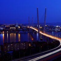 Золотой мост ( Владивосток ) :: Дмитрий . Вечный дождь .