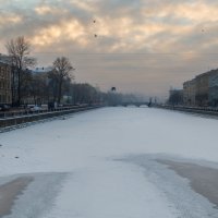 Фонтанка. Зима. :: Наталия Крыжановская