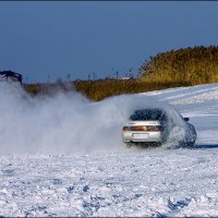 4Дрифтеры на льду залива :: . Олег...