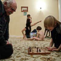 Шахматисты(напряженная игра) :: Сергей Глотов