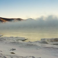 Туман над озером Байкал :: Степанов Сергей 