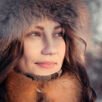 Морозный портрет :: Nastas'ya Postnikova