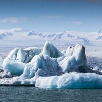 Ледниковое озеро Йокульсарлон в Исландии :: Вячеслав Ковригин