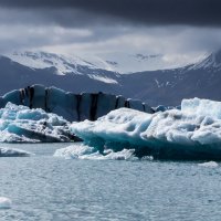 Ледниковое озеро Йокульсарлон в Исландии :: Вячеслав Ковригин