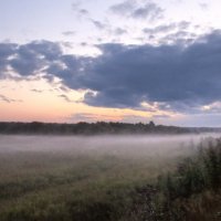 утренний туман :: Андрей Чепурнов