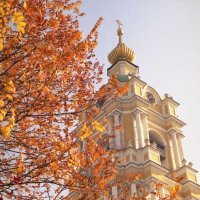 Новоспасский Монастыть, осень :: Андрей Мердишев